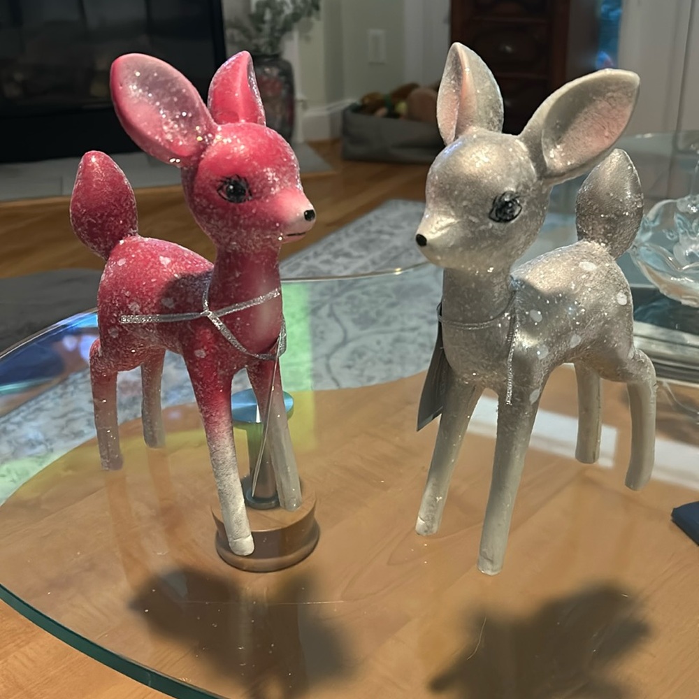 Glitz and Glimmer holiday decor deer
